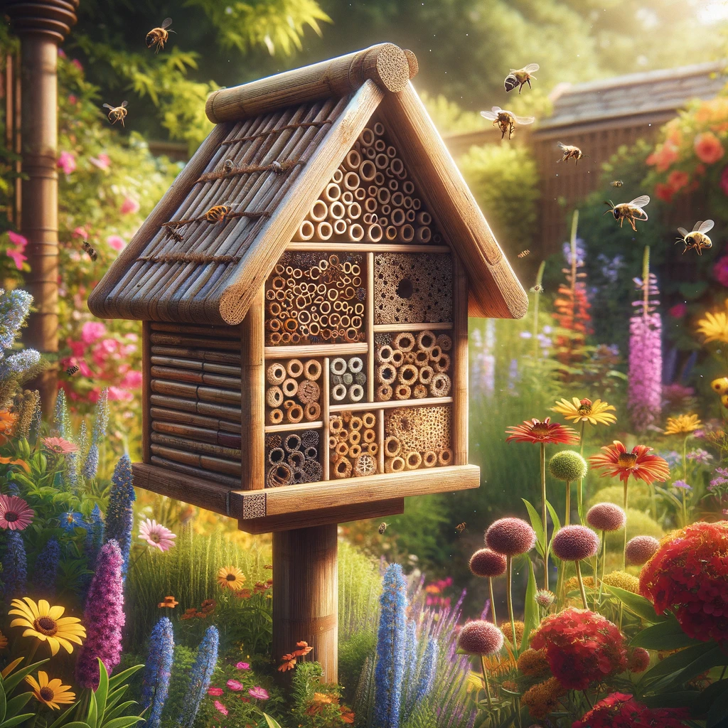Create a Buzz in Your Garden: DIY Bee Hotel